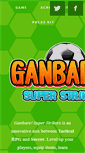 Mobile Screenshot of ganbaresuperstrikers.com